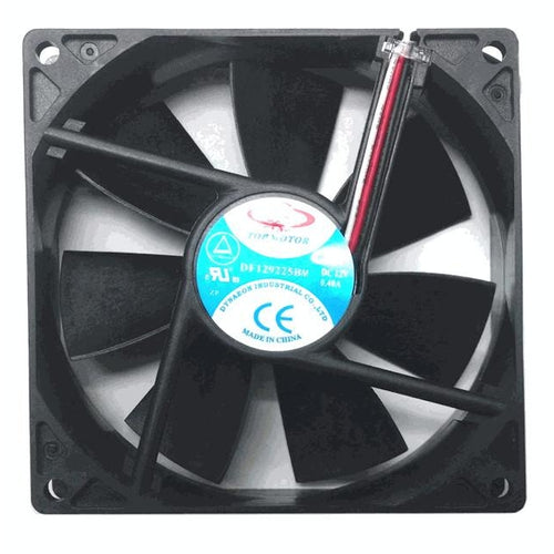 HP Blue 92mm Case Fan With Thermal Sensor – 3-Pin PV902512L, Super Quiet