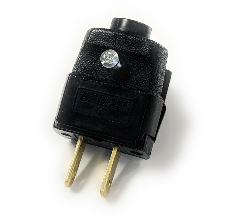 15 Amp 125-Volt Light Duty AC Plug for Bare Wire Leads
