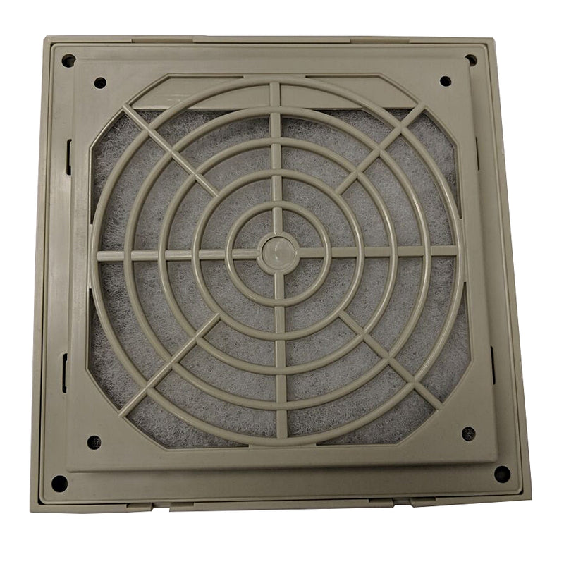 6 or 4 Inch Filter Grill with Louvers - Coolerguys