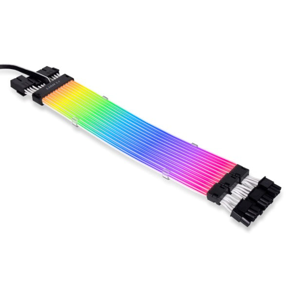 Lian Li Strimer Plus Triple 8 PIN 本体 Lian Li Strimer Plus Triple 8-Pin ARGB RTX 30 Series GPU V2