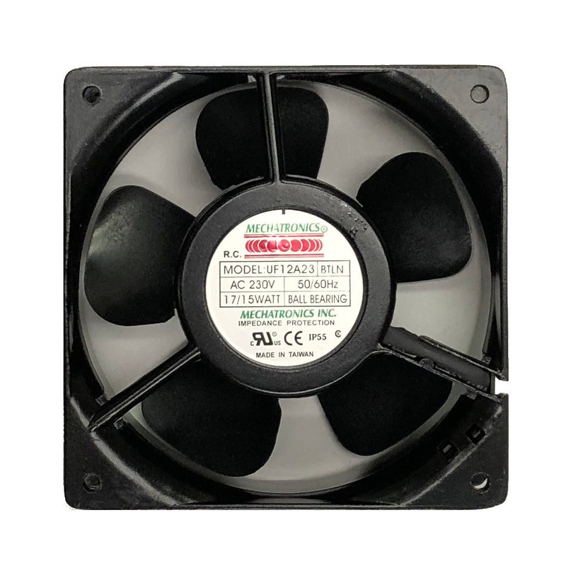 Mechatronics 120x120x38mm Low Speed IP55 Rated 230V AC Fan UF12A23-BTLNR - Coolerguys