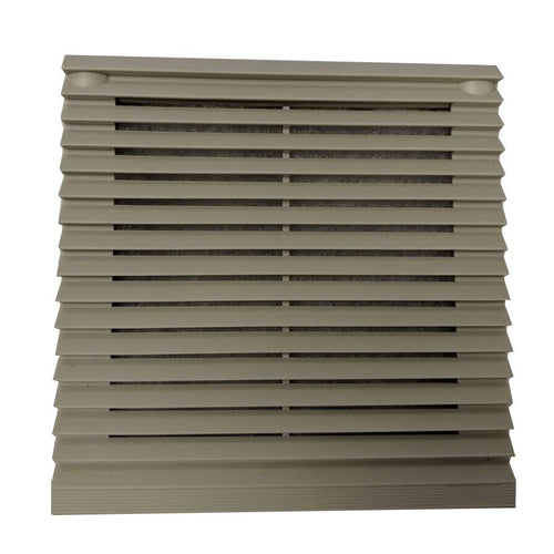 Coolerguys 6 or 4 Inch Filter Grill with Louvers - Coolerguys