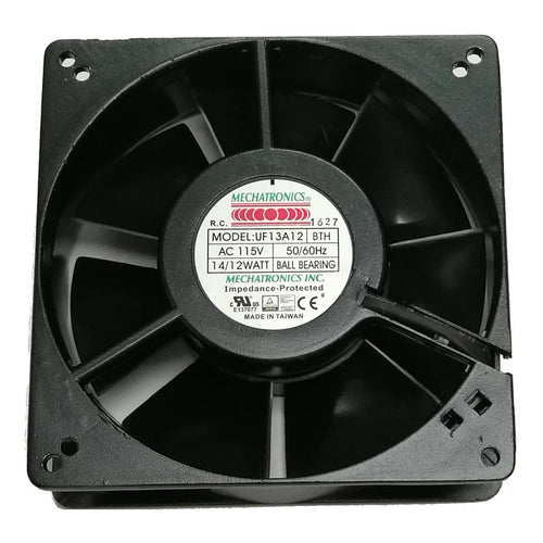 Mechatronics 127x127x38mm High Speed 115 Volts AC Fan UF13A12-BTHR - Coolerguys