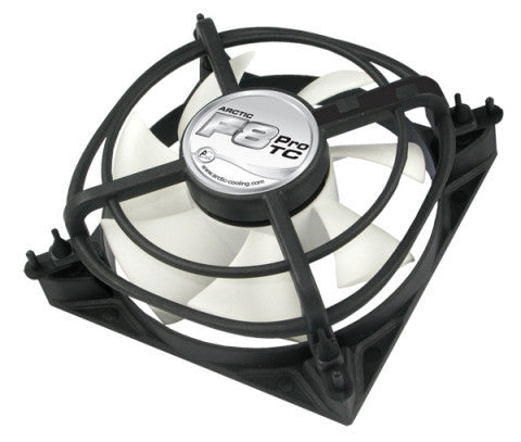 Arctic Cooling F8 Pro TC 80mm Temperature Controlled Fan - Coolerguys