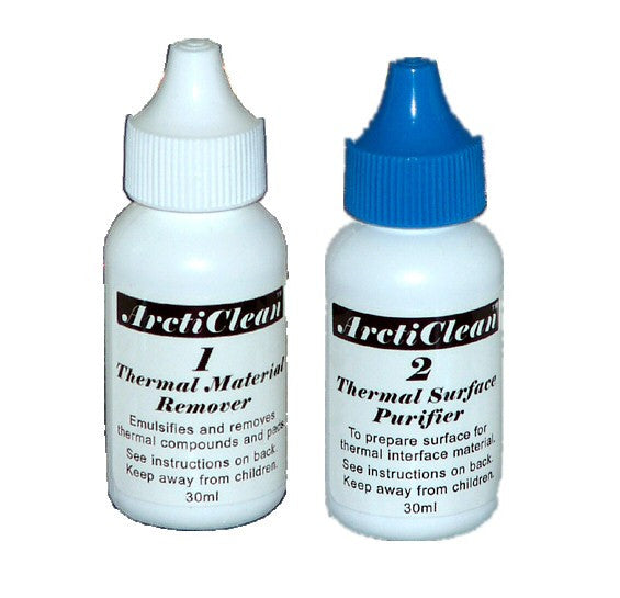 ArctiClean kit /60ml Kit includes 30ml ArctiClean 1 and 30ml ArctiClean 2  # ACN-60ML - Coolerguys
