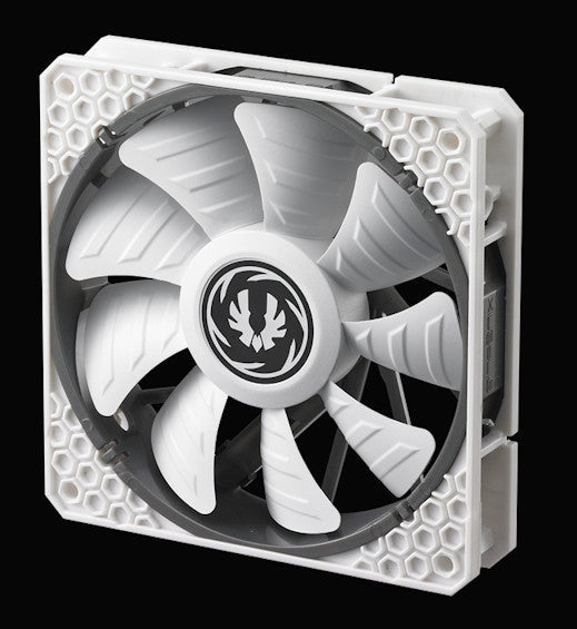 BitFenix Spectre Pro All White 120mm 12V Fan - BFF-SPRO-12025WW-RP - Coolerguys