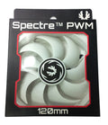 BitFenix Spectre PWM All White 120mm Fan BFF-SCF-P12025WW-RP - Coolerguys