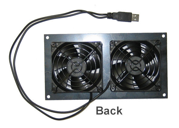 Cabcool 802U Dual 80mm USB Powered Cabinet Cooling Kit – Coolerguys