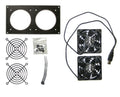 Cabcool 802U Dual 80mm USB Powered Cabinet Cooling Kit - Coolerguys