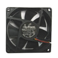 Coolerguys 80x80x25mm Quiet Medium Speed Dual Ball Fan CG08025M12B2-3Y - Coolerguys