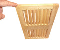 Coolerguys Dual 120mm oak vent cabinet fan grill only. - Coolerguys