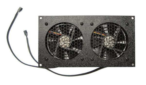 Coolerguys Dual 92mm Fan Cooling Kit with Programmable Thermal Controller - Coolerguys
