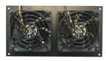 Coolerguys PRO-Metal Series Dual 80mm Cooling kit CabCool802-M - Coolerguys