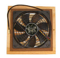 Coolerguys Single 120mm Oak Grill with Fans - Coolerguys