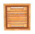 Coolerguys Single 120mm oak vent cabinet fan grill only. - Coolerguys