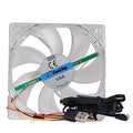 Cooljag Programmable Mini-LED Flash Fan 120 x 25mm EF4-120 - Coolerguys