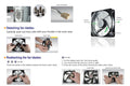 Enermax 120x120x25mm Ecomaster T.B.Silence Fan UCTB12 - Coolerguys