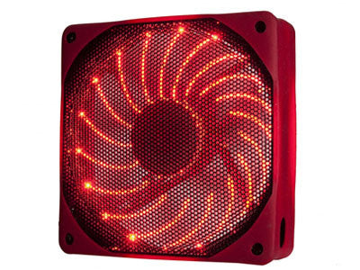 Enermax 120mm x 25mm USB Rubber Fan #UCUR12-R Red - Coolerguys