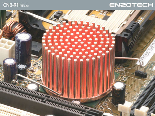 Enzotech 1 Piece Forged Copper Northbridge Heatsink – Coolerguys
