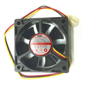 Evercool 60x60x20mm 12 Volt Medium Speed Fan-EC6020M12CA - Coolerguys