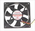 Evercool 92x92x25mm 12v Ball Bearing Fan-EC9225M12CA - Coolerguys