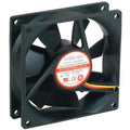 Evercool 92x92x25mm 12v Ball Bearing Fan-EC9225M12CA - Coolerguys