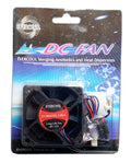 Evercool Low Speed 60x60x25mm 12 Volt Fan 3 Pin with Connector-EC6025SL12EA - Coolerguys