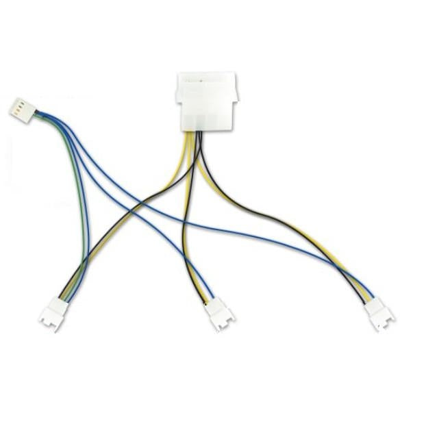 Evercool PWM Cable Supports 3 Fans from Single Header EC DF002