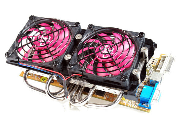 Ventilateur De Refroidissement EverCool RVF-1F Pour Carte Graphique - 80 Mm, 3 Broches, Neuf