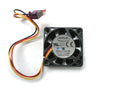 Everflow 40X40X10mm  Low Speed Ball Bearing 3 pin Fan-R124010BL - Coolerguys