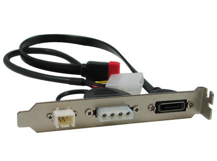 External SATA L Type PCI Bracket #OK301 - Coolerguys