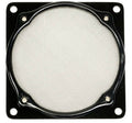 ModRight Fine Mesh 80mm Square Design Aluminum Fan Filter Black - Coolerguys