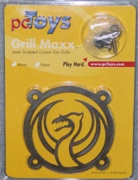 80mm pcToys Laser sculpted Dragon Fan Grill - Coolerguys