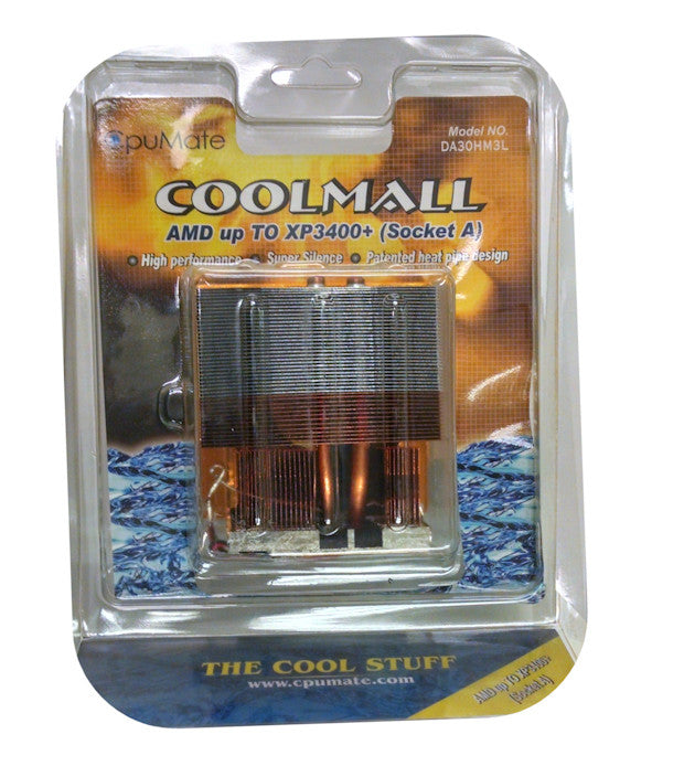 CpuMate Coolmall AMD Socket A CPU Cooler DA30HM3L - Coolerguys