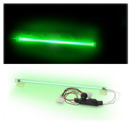 PcToys Cold Cathode12 inch Light Kit. Single Bulb Green - Coolerguys