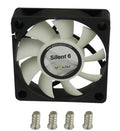 Gelid Silent6 Case Fan 60x60x15mm Fan with 3 Pin Connector-FN-SX06-38 - Coolerguys