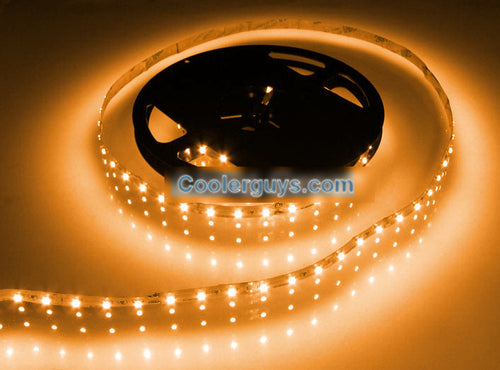 HT 60 LED Double Density 39 inch or 78 inch Long Flexible Light Strip 12 volt Yellow - Coolerguys