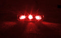 Lamptron Lazer 3 LED Red Spread light - Coolerguys
