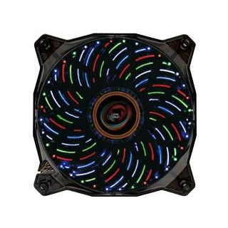 LEPA 120x120x25mm Casino 4 Color LED Fan with PWM Control  LPVC1C12P - Coolerguys
