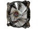 LEPA 120x120x25mm Casino Blue Spiral LED Fan w/ PWM Control LPVC1C12P-BL - Coolerguys