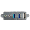 Lian Li 3.0 Multi-Media I/O Ports Upgrade Kit  PW-IS20AH55AT0 - Coolerguys