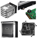 Lian Li 3.5" / 2.5" HDD Rack Kit Model : EX-36B1 (Black) - Coolerguys