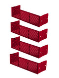 Lian Li Front Bezel  5.25 inch Bay  #BZ-501R Red / Set of (4) - Coolerguys