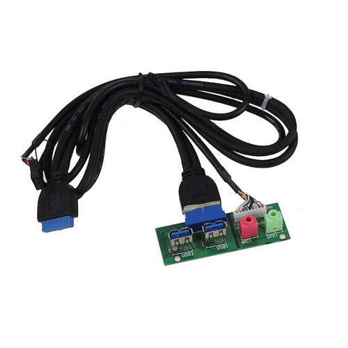Lian Li / Lancool  USB 3.0 Multi-Media I/O Ports Cable Kit Model: PW-IN20AM65 - Coolerguys