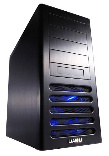 Lian Li PC-7FB Aluminum Mid Tower case Black  optional window - Coolerguys