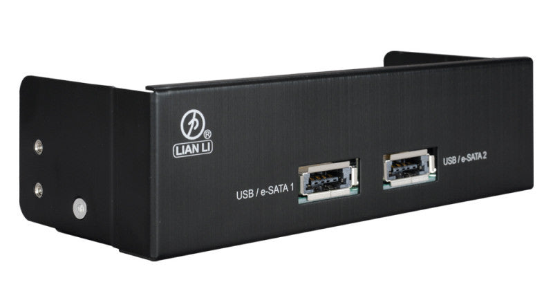 Lian Li Power E-sata combo high speed port # BZ-U05 Black - Coolerguys