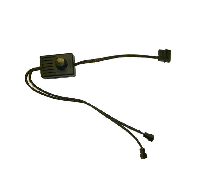 12V DC Speed Controller 4 Pin Molex to Dual 3 Pin – Coolerguys