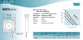 Mechatronics 52x52x10mm 12V High Speed Fan M5210H12C-RSR - Coolerguys