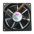 Mechatronics 92x92x25mm High Speed 12 Volt Fan with Locker Rotor Alarm Signal G9225X12B2-FSR - Coolerguys