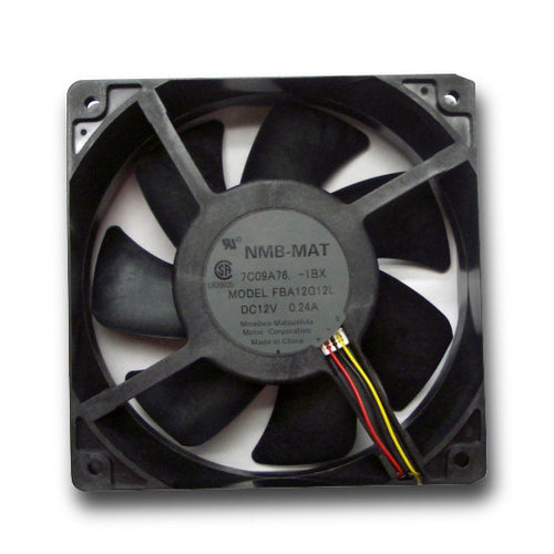 Panaflo NMB-MAT 120x120x38mm 12v Low Speed Fan FBA12G12L1BX - Coolerguys